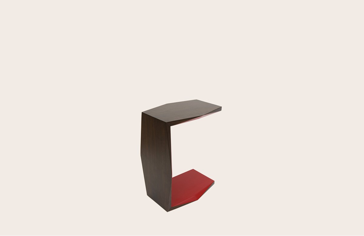 Origami C Table RED